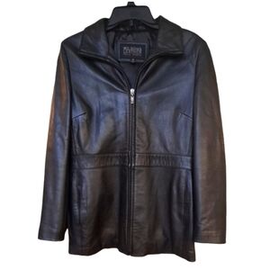 Vintage Wilsons Leather Coat, Size Small
